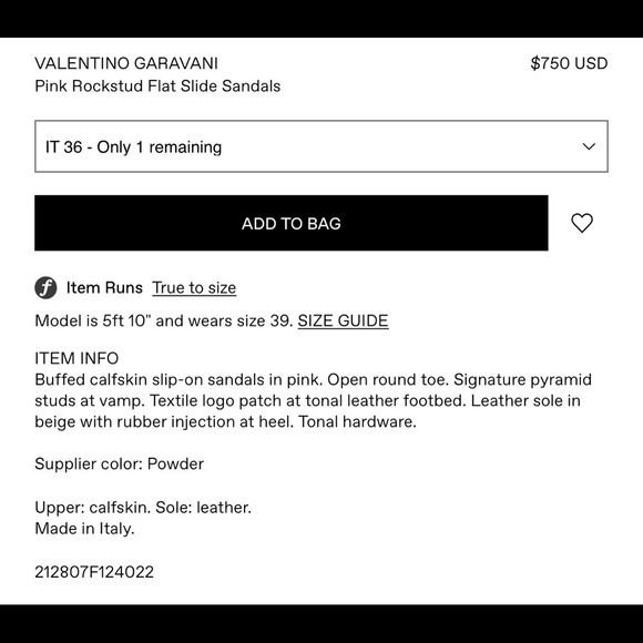 ❌SOLD❌NEW Valentino Garavani Rockstud sandals - Picture 6 of 10